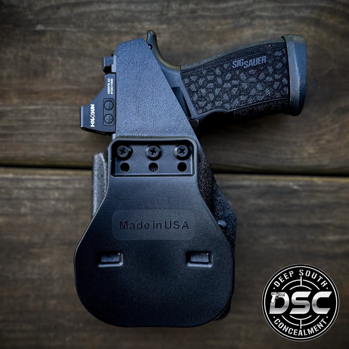 Sig Sauer P365 Fuse w/Streamlight TLR7 HLX Black RH Paddle Holster