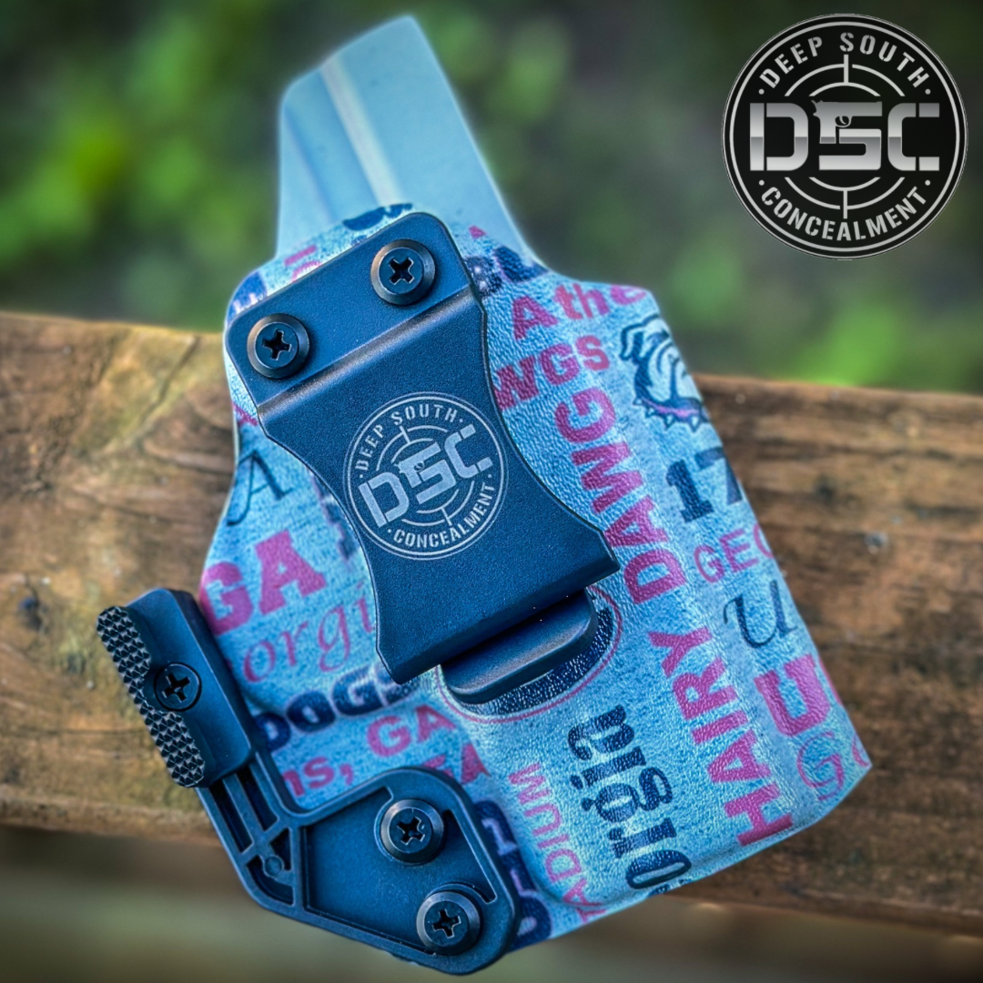 Smith & Wesson Shield 2.0/Shield Plus 3.1" Georgia Bulldogs RH IWB Holster
