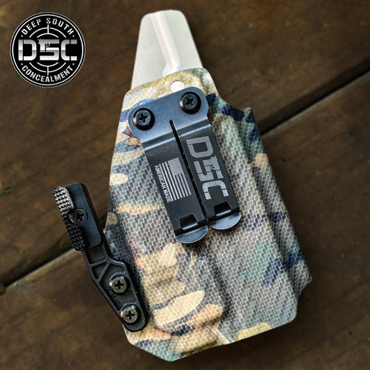 Sig Sauer XMacro Legion AXG w/Streamlight TLR-7 Multicam Carbon Fiber RH IWB Holster