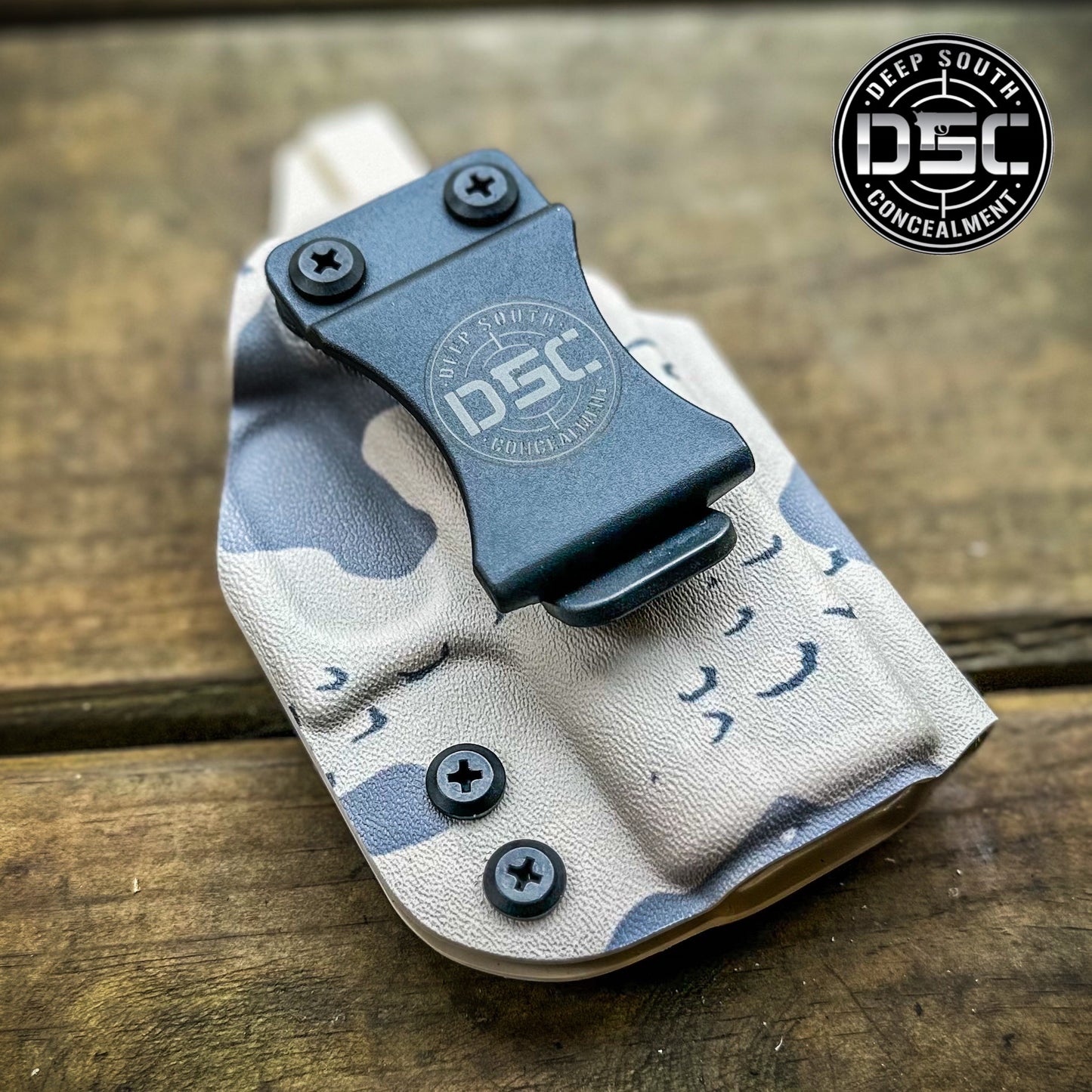 Glock 43/43X MOS Desert Storm Camo RH IWB Concealment Holster