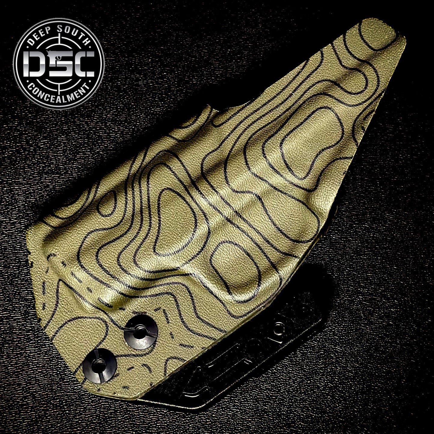 Smith & Wesson Bodyguard 2.0 OD Green/Black Topo RH IWB Concealment Holster