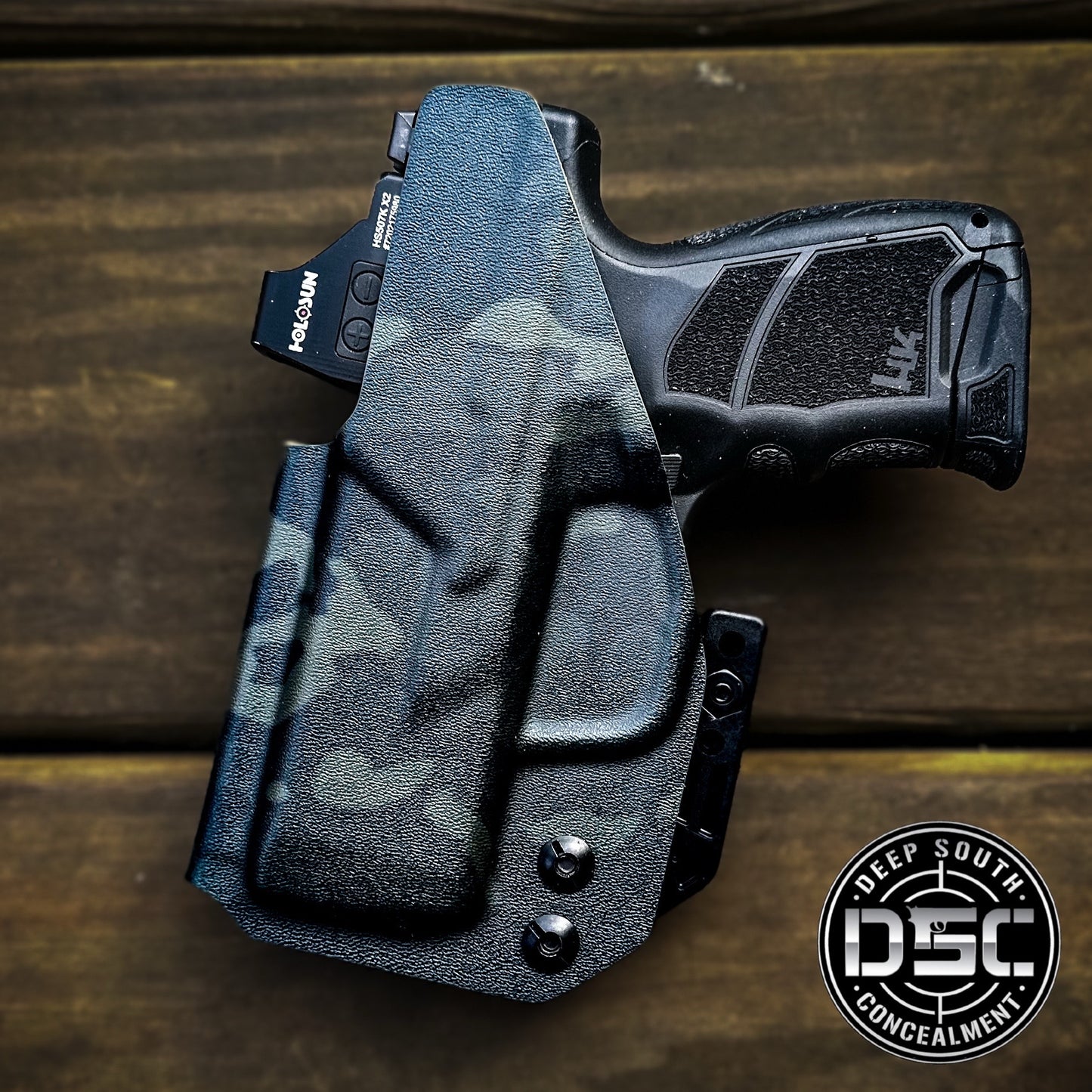 H&K CC9 Black Multicam Style Camo RH IWB Holster