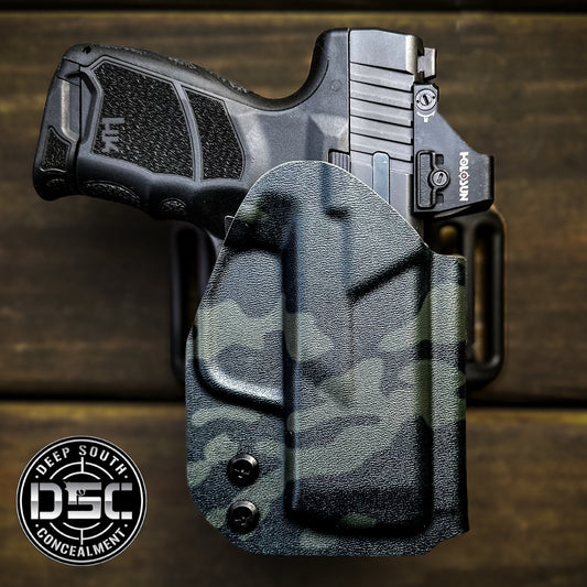 H&K CC9 Black Multicam Camo RH OWB Belt Slide Holster