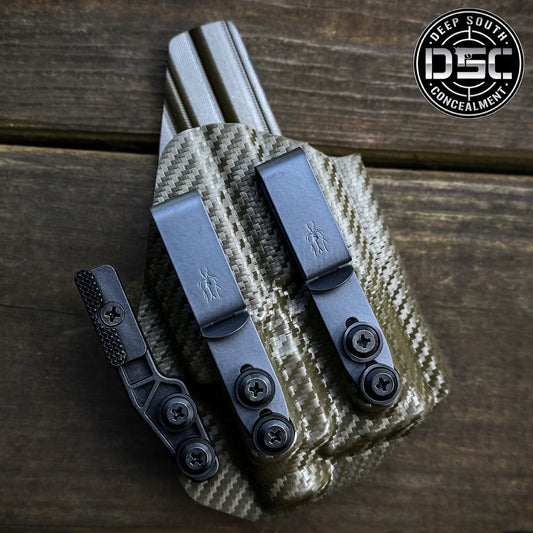 Springfield Armory Hellcat Pro w/Streamlight TLR7 Sub OD Green Carbon Fiber RH IWB