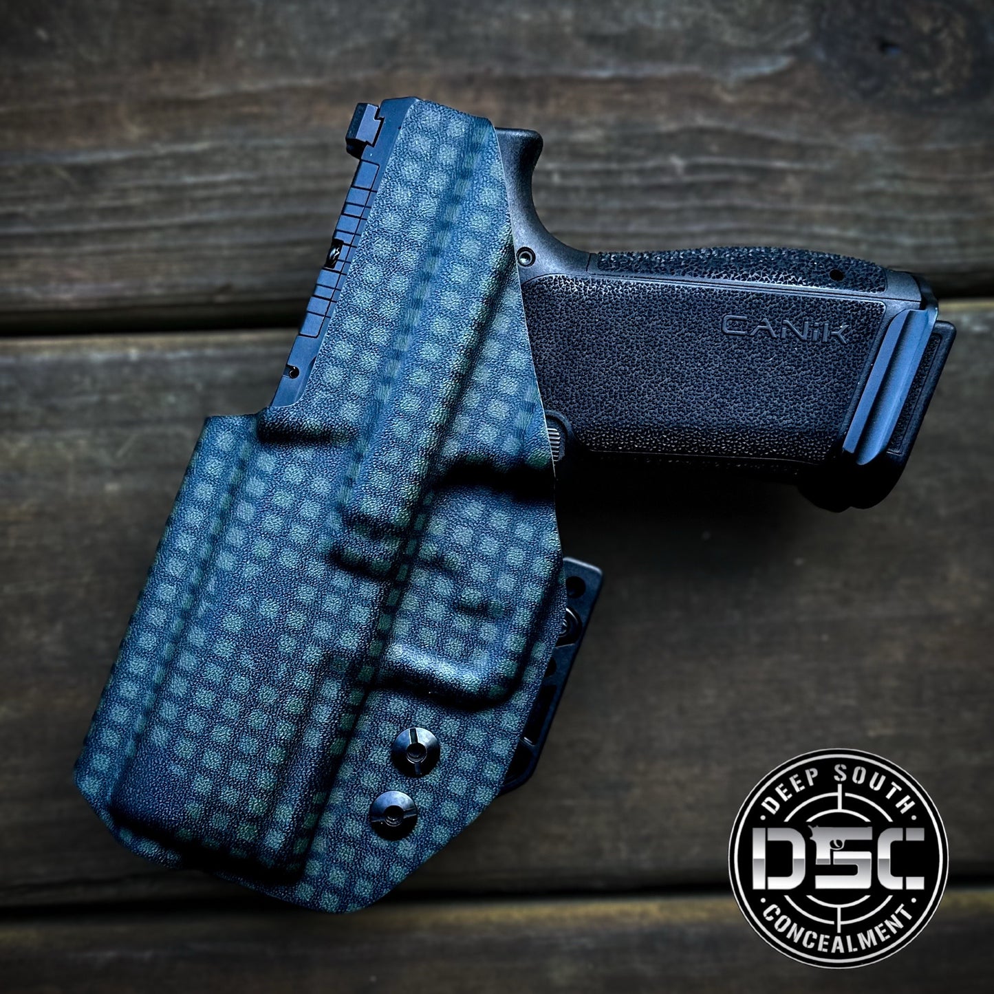 Canik MC9 Prime DNC Dark Camo RH IWB Holster
