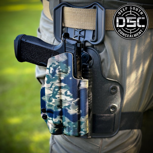 Range/Duty Use OWB Light Bearing Holsters