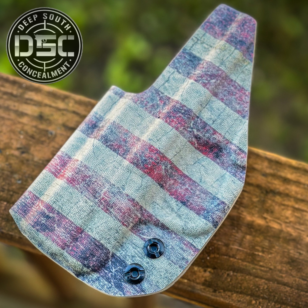 Smith & Wesson Shield 2.0/Shield Plus 3.1" Barrel Distressed American Flag RH IWB Holster