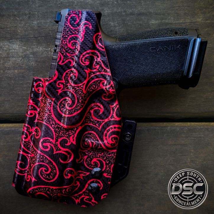 Canik MC9 Prime Radian Bloodline Carbon Fiber RH IWB Holster