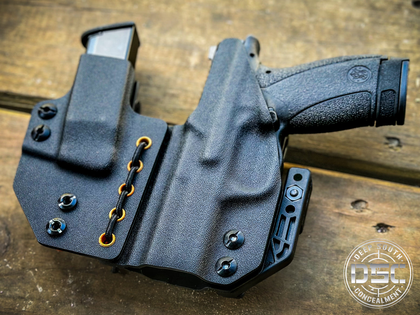 Smith & Wesson Bodyguard 2.0 Black Carbon Fiber RH AIWB Flex Rig Holster
