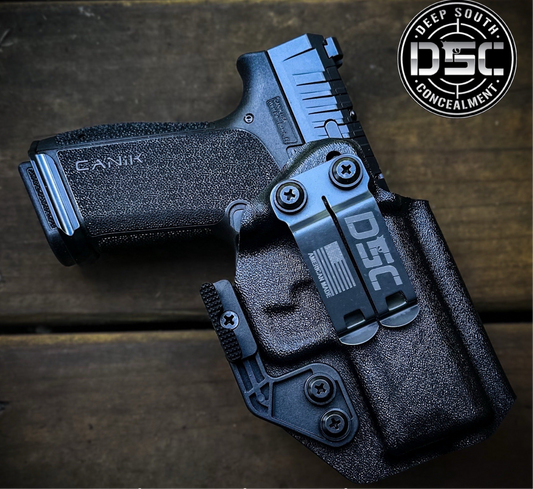 Canik MC9 Prime Black RH IWB Holster w/Appendix Wedge