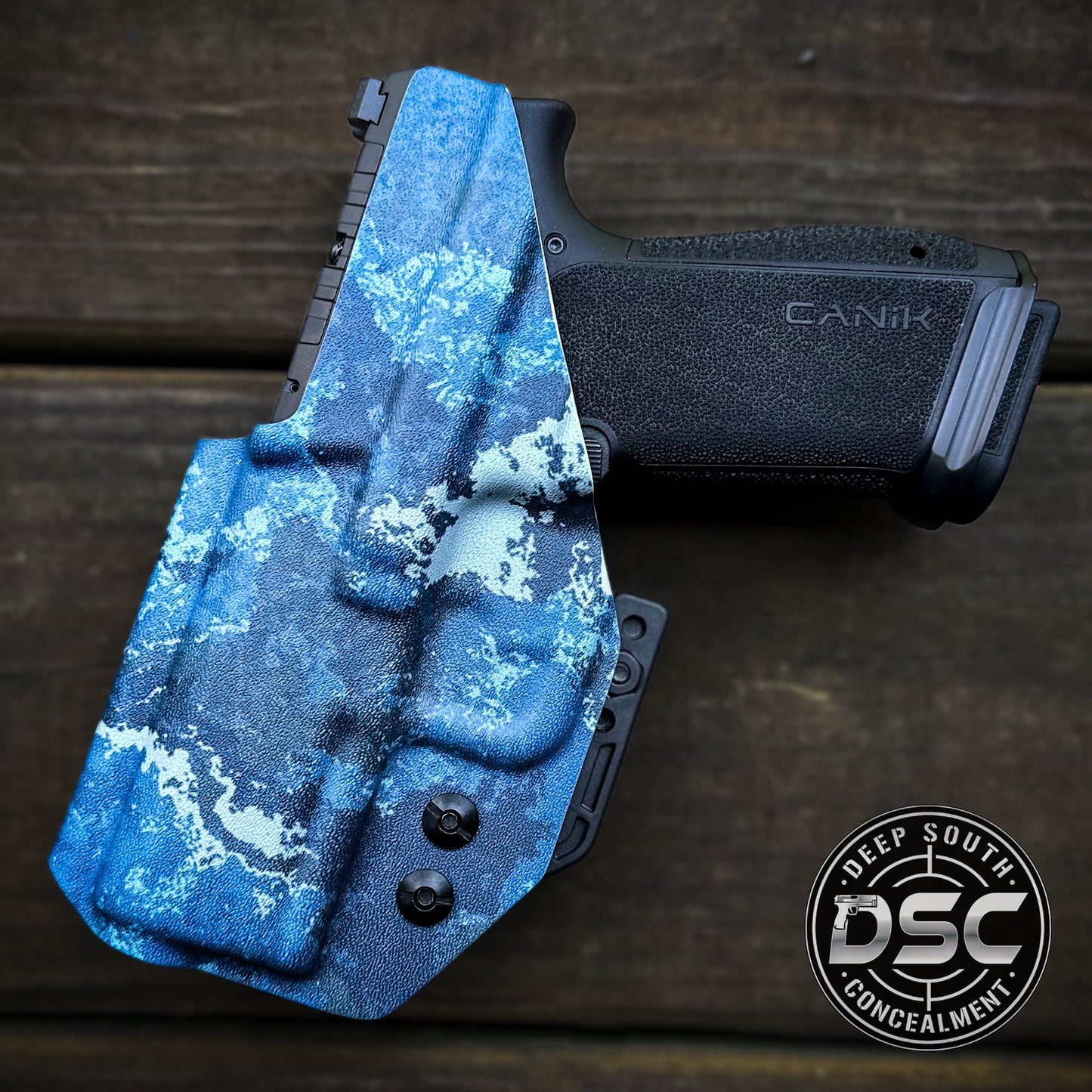 Canik MC9 Prime Poseidon Camo RH IWB Holster