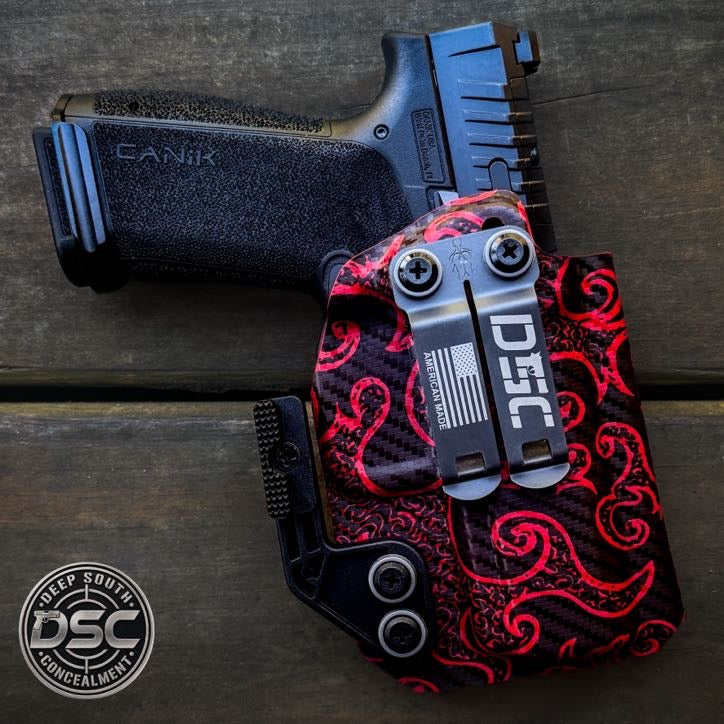 Canik MC9 Prime Radian Bloodline Carbon Fiber RH IWB Holster