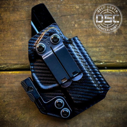 H&K CC9 Black Carbon Fiber RH IWB Holster