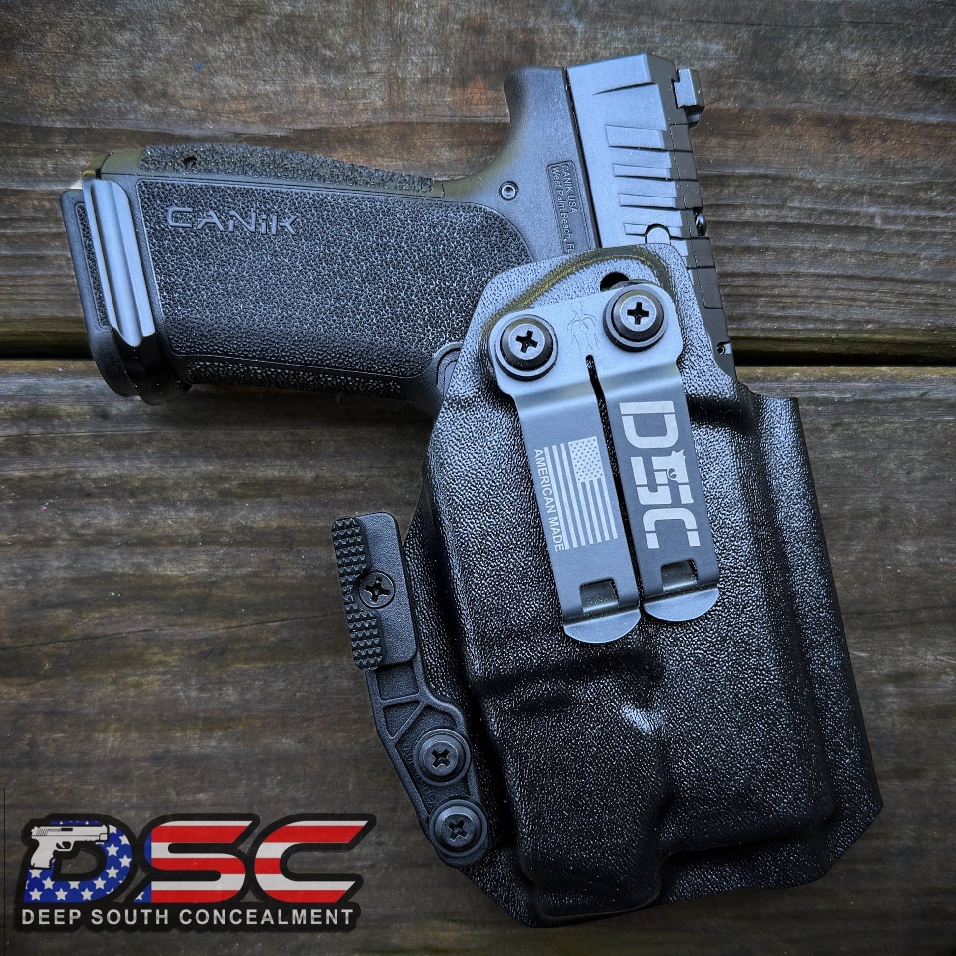 Canik Prime with Olight PL-X IWB Holster