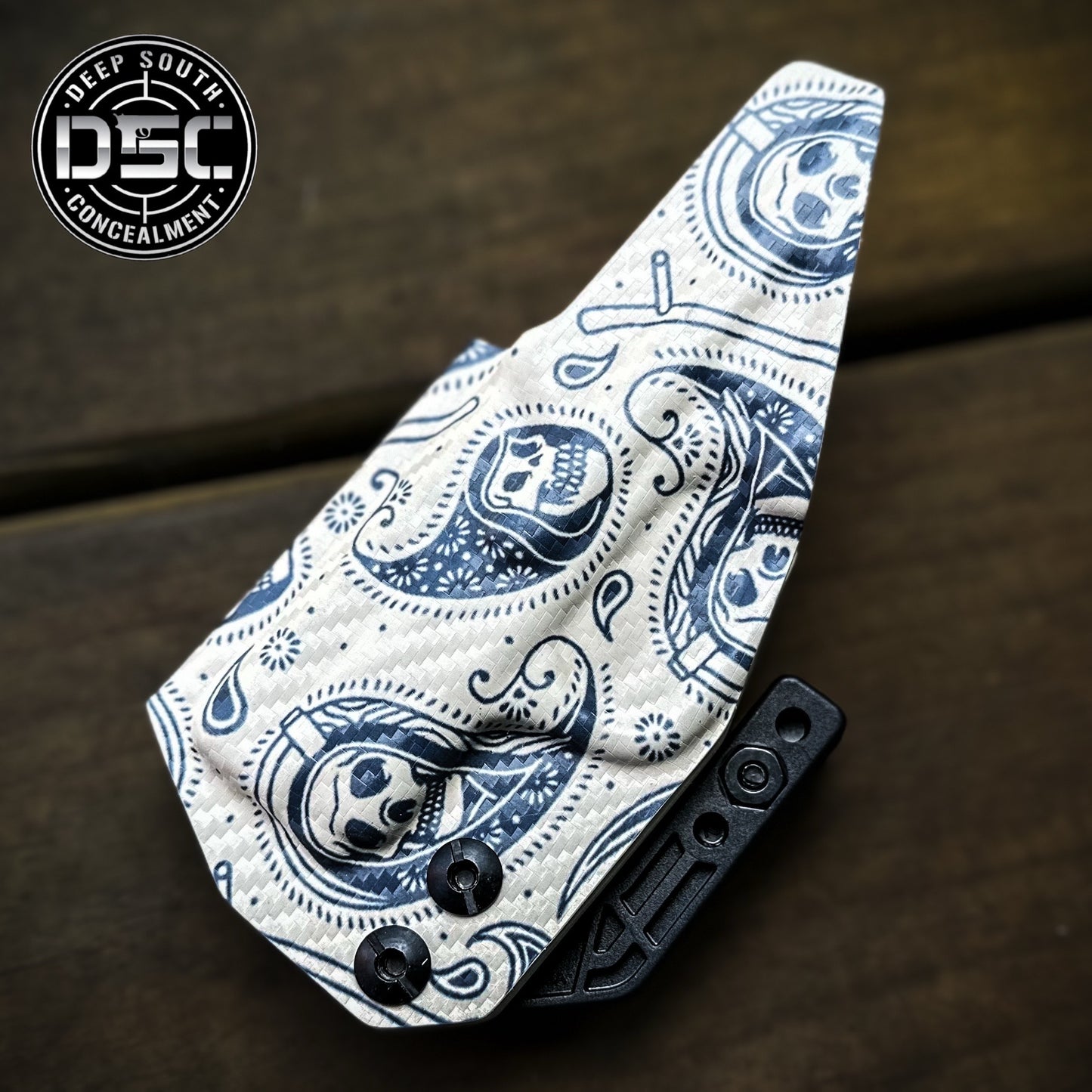 Smith & Wesson Bodyguard 2.0 Desert Tan Carbon Fiber Grim Reaper RH IWB Holster