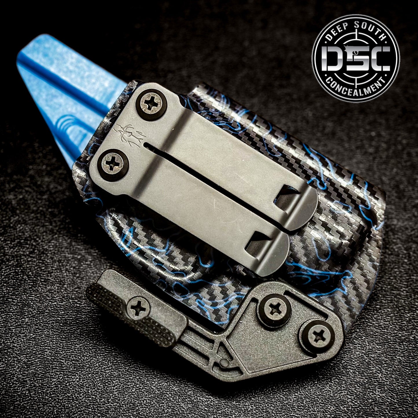 Smith & Wesson Bodyguard 2.0 Blue Topo Carbon Fiber RH IWB Holster