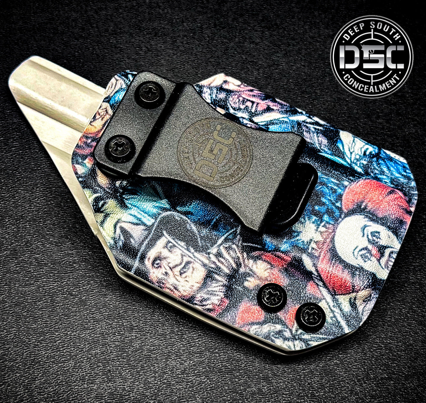 Glock 43/43X MOS Horror Movie Villains Design RH IWB Concealment Holster