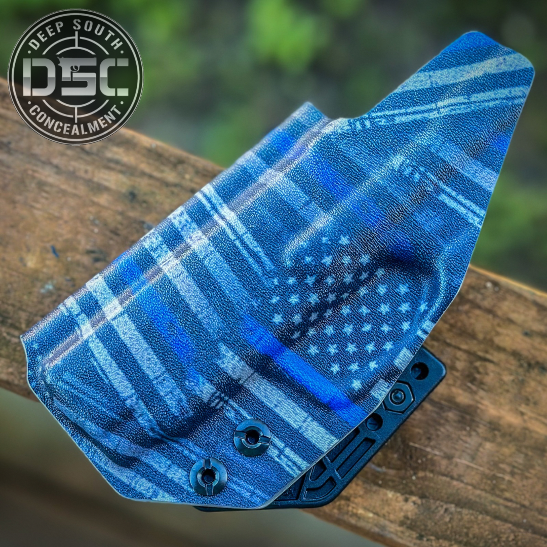 Sig Sauer P365XL Thin Blue Line Design RH IWB Concealment Holster