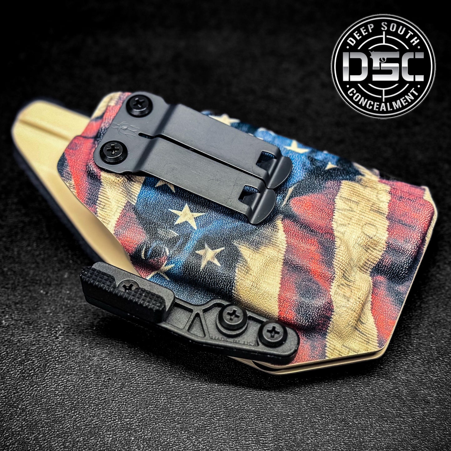 Sig Sauer P365 Fuse w/Streamlight TLR-7 American Flag RH IWB Holster