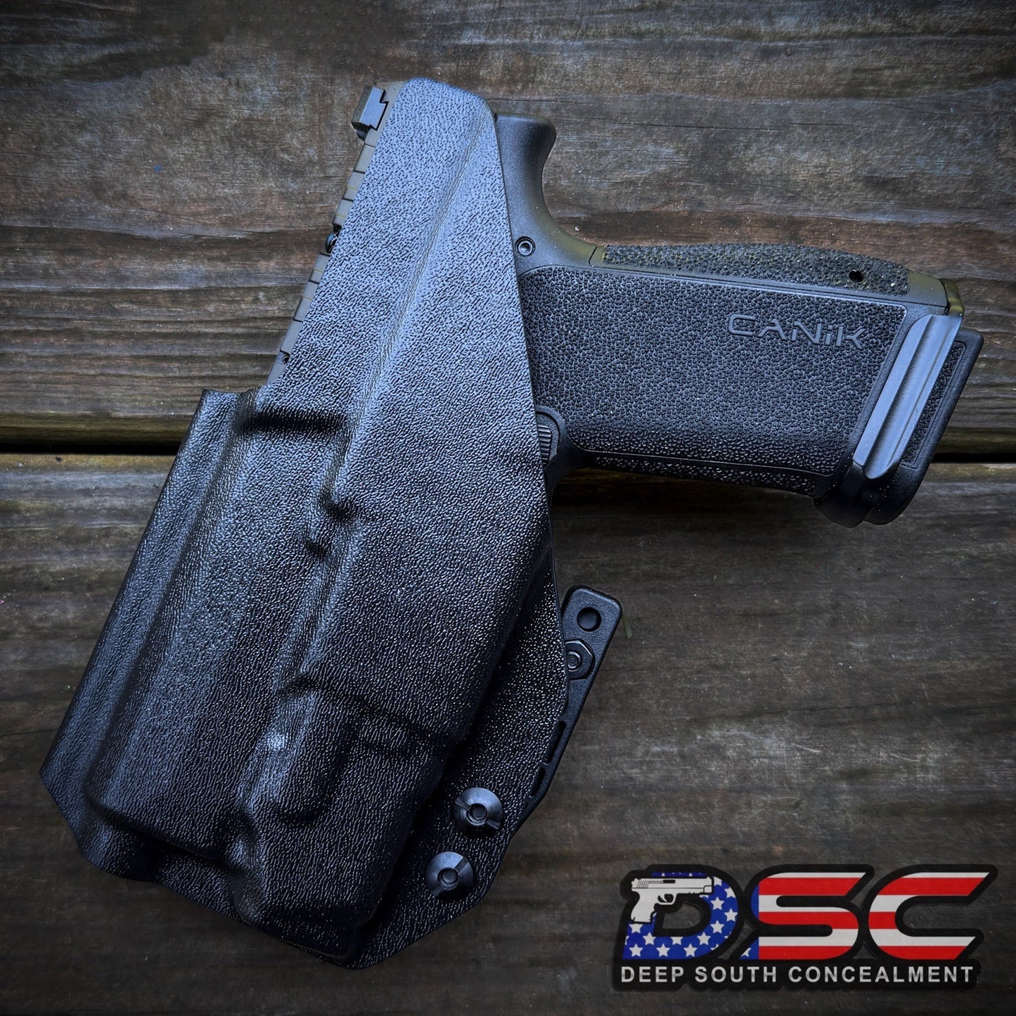 Canik MC9 Prime w/Olight PL-X Black RH IWB Holster